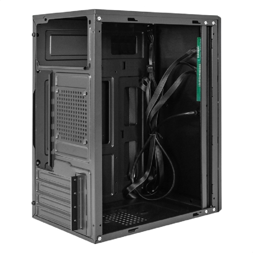 Корпус MINITOWER mATX W/PSU 2хUSB HD Audio черный BAA-408 EX298151RUS EXEGATE фото 2