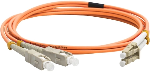 Патч-корд Lanmaster LAN-2LC-2SC/ OM4-5.0 2x50/ 125 OM4 LC дуплекс-SC дуплекс 5м LSZH (LAN-2LC-2SC/OM4-5.0)