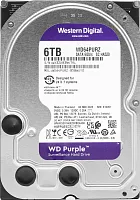 Жесткий диск/ RECERTIFIED HDD WD SATA3 6TB Purple Surveillancer 5400 RPM 256Mb (WD64PURZ)