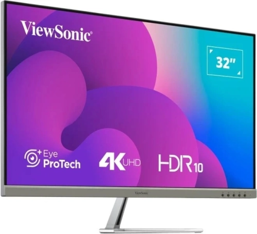 Монитор ViewSonic 31.5 Монитор ViewSonic 31.5 VX3276-4K-MHD-2 серебристый VA LED 16:9 HDMI M/M матовая 350cd 178гр/178гр 3840x2160 60Hz DP 4K 6.9кг фото 3
