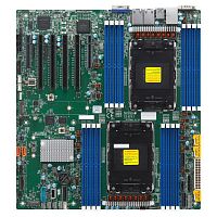 Supermicro MBD-X13DEI-B 2xLGA-4677, Intel Xeon SP gen 4, Intel C741, 16x DDR5 4800/ 4400/ 4000 MHz. 2x1Gbe Base-T BCM5720+1xMgmt LAN, 10xSATA3, 2xSATA-DOM, 6xUSB3, 4xPCI-Ex16+2xPCI-E x8+3xMCIO x8, 2xM.