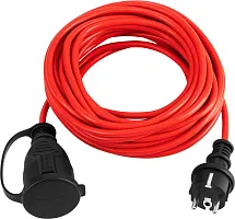 Сетевой удлинитель Buro BU-PS1.10/R-16 10м (1 розетка) красный (коробка)