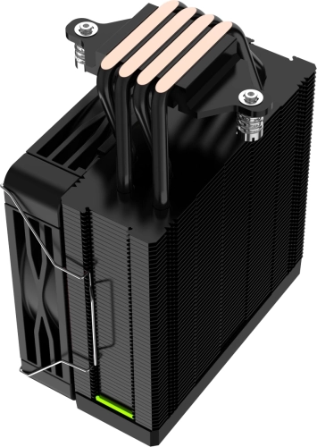 Устройство охлаждения(кулер) Bloody BD-AC205-ARGB1 ARGB Soc-AM5/ AM4/ 1151/ 1200/ 2066/ 1700 черный 4-pin 14-26dB Al+Cu LCD 205W 513gr Ret (BD-AC205-ARGB1-BK) фото 7