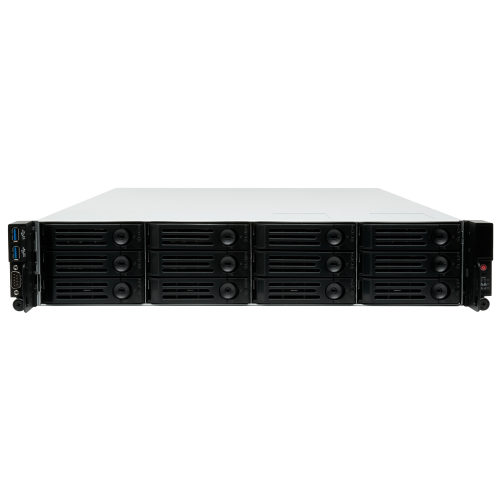 Серверный корпус/ 2U chassis; E-ATX, ATX, Micro-ATX, Mini-ITX MBs; 12 x 3.5