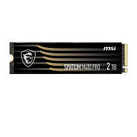 SSD MSI SPATIUM M480 2Тб 3D NAND Скорость записи 5500 Мб/ сек. Скорость чтения 7000 Мб/ сек. TBW 1400 Тб Время наработки на отказ 1600000 ч. S78-440Q600-P83