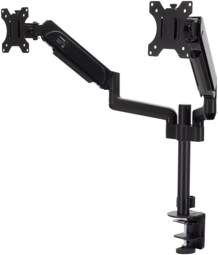 Кронштейн для мониторов ЖК Digma D-MM202D черный 17-32 макс.9кг крепление к столешнице поворот и наклон
