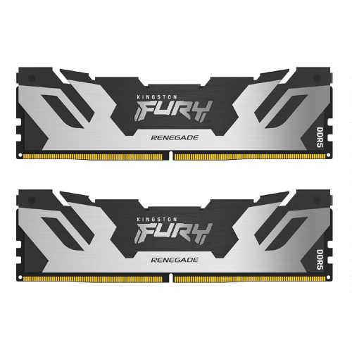 Память оперативная/ Kingston 32GB 7600MT/s DDR5 CL38 DIMM (Kit of 2) FURY Renegade Silver XMP (KF576C38RSK2-32)