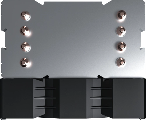 Устройство охлаждения(кулер) Digma D-CPC130-PWM1 Soc-AM5/AM4/1200/1700/1851 черный 4-pin Al+Cu 130W OEM фото 2