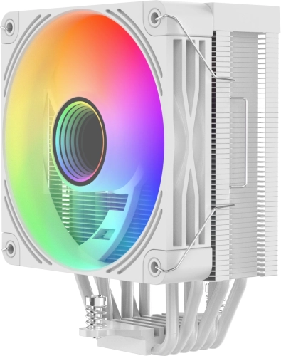 Устройство охлаждения(кулер) Bloody BD-AC220-ARGB1 ARGB Soc-AM5/ AM4/ 1200/ 1700/ 1851 белый 4-pin 14-26dB Al+Cu LCD 220W 596gr Ret (BD-AC220-ARGB1-WH) фото 5