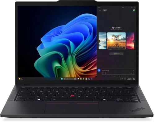Ноутбук Lenovo ThinkPad T14 G6 Core Ultra 7 258V 32Gb SSD512Gb Intel Arc 140V 14 IPS WUXGA (1920x1200) Windows 11 Pro black WiFi BT Cam (21QG0059GP)