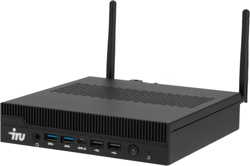 Компьютер IRU Tactio 310H6ITF (2176177) Компьютер IRU Tactio 310H6ITF i3 14100 (3.5) 8Gb SSD256Gb UHDG 730 Windows 11 Pro GbitEth WiFi BT 120W черный (RUS) (2176177)