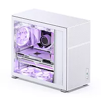Корпус без блока питания/ Case JONSBO D41 MESH, Midi-Tower, TG, no fan, 1xUSB-A 3.2 + 1xUSB-C 3.2, ATX, mATX White (D41 MESH WHITE)