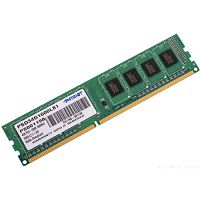 Модуль памяти Patriot PSD34G1600L81, DDR3 DIMM 4GB 1600MHz, PC3-12800 Mb/s, CL11, 1.35V, SR RTL (PSD34G1600L81)