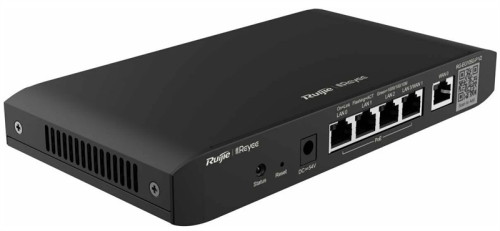 Ruijie Reyee 5-Port Gigabit Cloud Managed router, 5 Gigabit Ethernet connection Ports including 4 PoE/ POE+ Ports with 54W POE Power budget, Support up to 2 WANs, 100 concurrent users, 600Mbps (RG-EG105G-P V2)