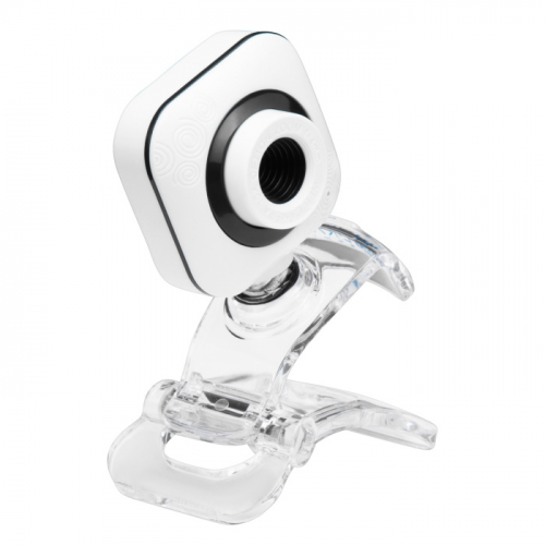 Web-камера Оклик OK-C8812 белый 0.3Mpix, 640x480, CMOS, USB2.0 с микрофоном фото 2
