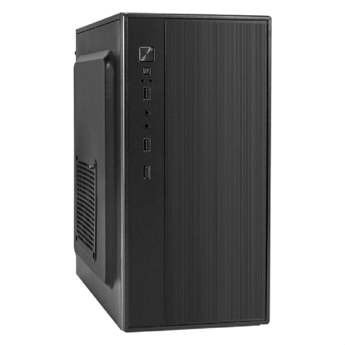 Корпус MINITOWER mATX W/PSU 2хUSB HD Audio черный BAA-408 EX298151RUS EXEGATE