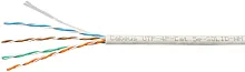 Кабель информационный Cabeus UTP-4P-CAT.5E-SOLID-WH кат.5E U/UTP 4 пары PVC внутренний 305м белый