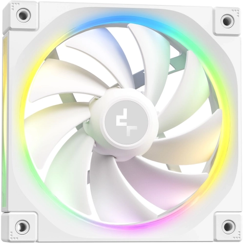 Система водяного охлаждения Deepcool LQ240 Wh ARGB Soc-AM5/AM4/1200/1700/1851 белый 4-pin 32dB Al LCD 300W 1530gr Ret (R-LQ240-WHDSMC-G-1) фото 3