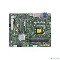 Supermicro MBD-X12SCA-F-B {W-1200 CPU, 4 DIMM slots, Intel W480 controller for 4 SATA3 (6 Gbps) ports, RAID 0,1,5,10, 1 PCI-E 3.0 x4, 2 PCI-E 3.0 x16 slots}