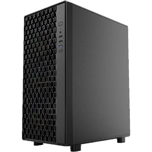 Powercase Mistral PA4B, Tempered Glass, 4x 120mm FRGB Fans, чёрный, ATX (CMPAB-L4)