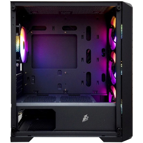 1STPLAYER TRILOBITE T5 Black / mATX, TG / 4x120mm LED fans inc. / T5-BK-4F1 фото 2