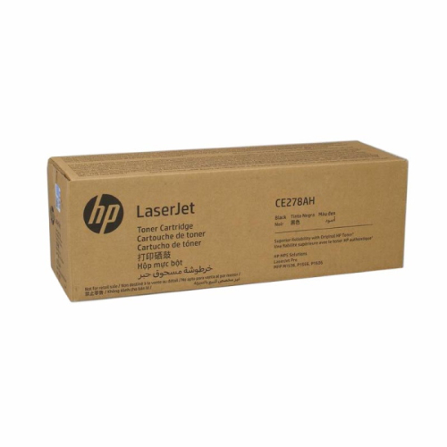 Картридж HP 78A, черная / 2100 страниц для LJP1566/P1606dn/M1530 (желтая упаковка) (CE278AH)