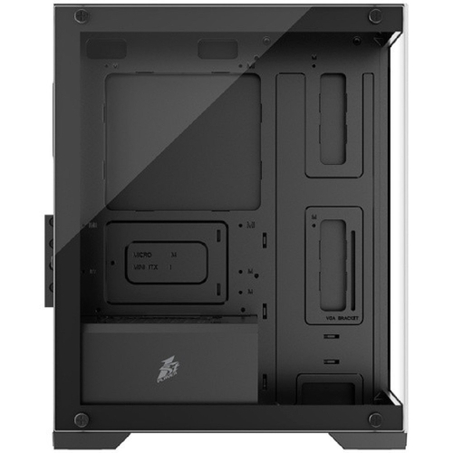1STPLAYER MIKU Mi2 Black / mATX / 3x120mm LED fans / Mi2-BK-3F1 фото 3
