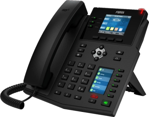 Телефон IP Fanvil X4U V2 черный