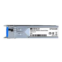 Трансивер/ OFM330R/ 10KM WDM SFP Transceiver, 1000Base-BX-U, Simplex LC, TX: 1310nm, RX: 1550nm, Single-mode, 10KM (OFM330R/10KM/A1A)