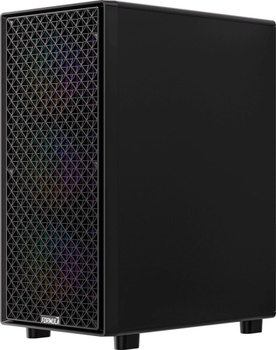 Корпус Formula Mana Dynamic черный без БП ATX 4x120mm 2x140mm 2xUSB3.0 audio bott PSU фото 5