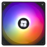 Кулер для корпуса/ Case Cooler Thermalright TL-C12C-S (120x120x25mm, 4-pin PWM, ARGB, 66.17CFM, 25.6dBA, 1550RPM, Black)