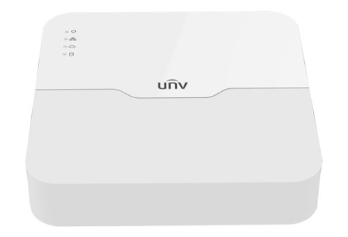Uniview Видеорегистратор IP 4-х канальный 4K с 4 PoE портами; Входящий поток на запись до 64Мбит/ с; Поддерживаемые форматы сжатия: Ultra 265/ H (NVR301-04LS3-P4-RU)