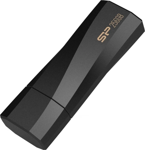 Флеш Диск Silicon Power 256Gb B07 SP256GBUF3B07V1K USB3.2, Black