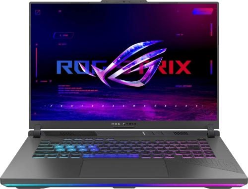 Ноутбук Asus ROG Strix G16 G614PM-TS175 Ryzen 9 8940HX 16Gb SSD512Gb NVIDIA GeForce RTX 5060 8Gb 16 IPS WQXGA (2560x1600) без ОС grey WiFi BT Cam (90NR0KW8-M00970)