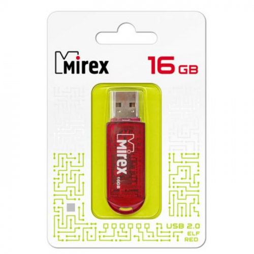 Флеш накопитель 16GB Mirex Elf USB 2.0 (13600-FMURDE16) фото 2