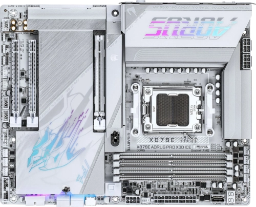 Материнская плата Gigabyte X870E AORUS PRO X3D ICE, RTL