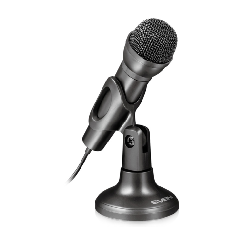 SVEN MK-500 Микрофон (чёрный, мини-джек 3,5 мм (3 pin)) (SV-019051)