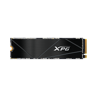 Твердотельный накопитель/ ADATA SSD GAMMIX S50 CORE, 512GB, M.2(22x80mm), NVMe, PCIe 4.0 x4, 3D NAND, R/ W 3500/ 2200MB/ s, IOPs -/ -, TBW 300, DWPD 0.5, with HeatSink (3 года) (SGAMMIXS50C-500G-CS)