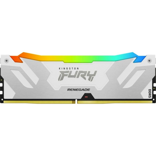 Модуль памяти Kingston 24GB DDR5 8000 FURY Renegade White RGB Non-ECC Unbuffered DIMM CL38 (KF580C38RWA-24)