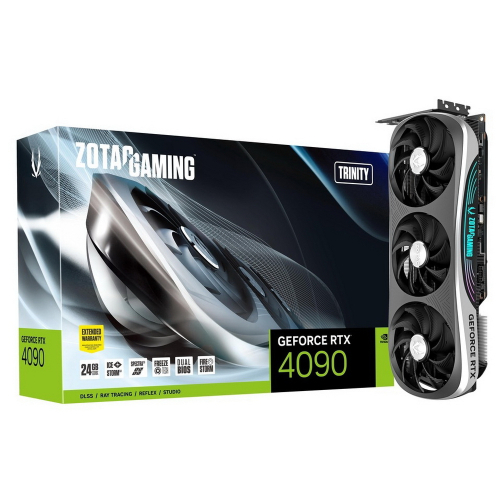 RTX4090 TRINITY 24GB GDDR6X 384bit 2520/ 21000 HDCP 3xDP HDMI Premium Pack {5} (625992) (ZT-D40900D-10P)