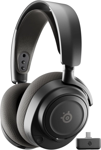 Наушники с микрофоном Steelseries Arctis Nova 7 Gen 2 черный мониторные BT/Radio оголовье (61730)
