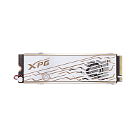 Твердотельный накопитель/ ADATA SSD XPG MARS 980 PRO, 1000GB, M.2(22x80mm), NVMe, PCIe 5.0 x4, 3D NAND, R/ W 14000/ 10000MB/ s, IOPs 1 600 000/ 1 650 000, TBW 740, DWPD 0.4, with Heat Sink (5 лет) (SMAR-980P-1TCI)