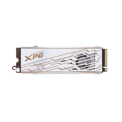 Твердотельный накопитель/ ADATA SSD XPG MARS 980 PRO, 1000GB, M.2(22x80mm), NVMe, PCIe 5.0 x4, 3D NAND, R/ W 14000/ 10000MB/ s, IOPs 1 600 000/ 1 650 000, TBW 740, DWPD 0.4, with Heat Sink (5 лет) (SMAR-980P-1TCI)