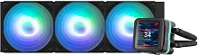 Система водяного охлаждения Zalman Alpha2 A36 DS ARGB Soc-AM5/ AM4/ 1151/ 1200/ 2066/ 2011/ 1700 черный 4-pin 29.7dB CU LCD 350W Ret (ALPHA2 A36 DS BLACK)