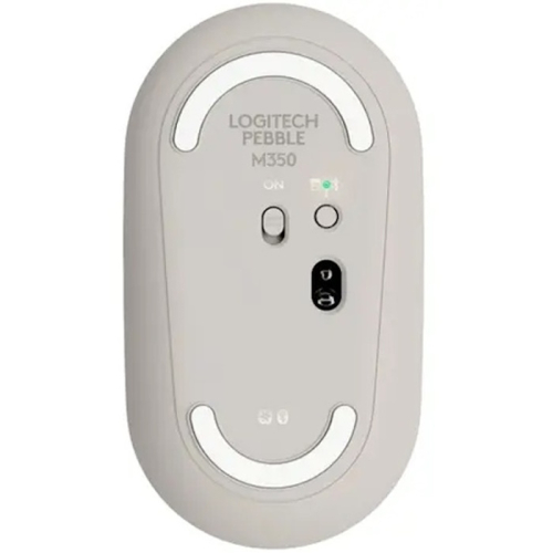 *Мышь Logitech M350 Pebble Grey беспроводная, Bluetooth, USB, 3 кн., 1000 dpi, 1 x AA, (910-006653) фото 4
