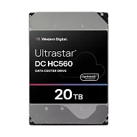Жесткий диск/ HDD WD SAS Server 20Tb Ultrastar DC HC560 7200 12Gb/s 512MB 1 year warranty (WUH722020BL5204)