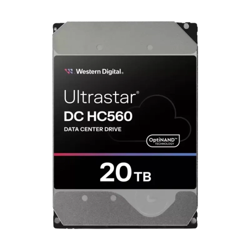 Жесткий диск/ HDD WD SAS Server 20Tb Ultrastar DC HC560 7200 12Gb/s 512MB 1 year warranty (WUH722020BL5204)