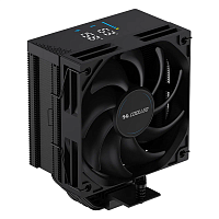 Вентилятор для процессора Coolleo CPU Cooler CL-B40-DIG-BK V2 Intel: LGA 115X/ 1200/ 1700/ 1851 AMD: AM4/ AM5 220W TDP (CL-B40-DIG-BK-V2)