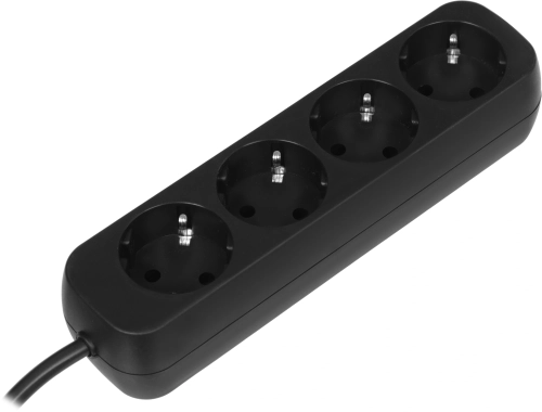 Defender Удлинитель с заземлением M430 3.0 м, 4 розетки, черный (99326) фото 8