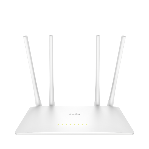 Маршрутизатор/ AC1200 Dual Band Wi-Fi Router, Chipset MediaTek, 802.11ac/a/b/g/n, 867Mbps at 5GHz + 300Mbps at 2.4GHz, 5 x10/100Mbps Ports, WiFi router/AP/ Repeater/WISP Mode,4 5dBi fixed antennas, WPA3, Guest network, WPS, DDNS, (WR1200)
